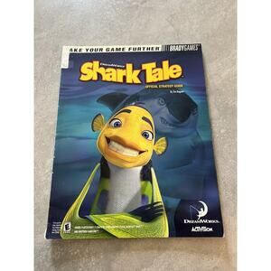 Shark Tale Official Strategy Guide Brady Game Cube PS2 Xbox DreamWorks